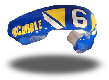 Kieran McArdle mouthguard