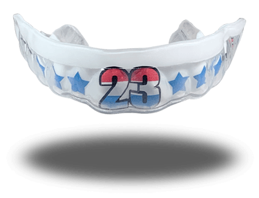 LeBron James mouthguard