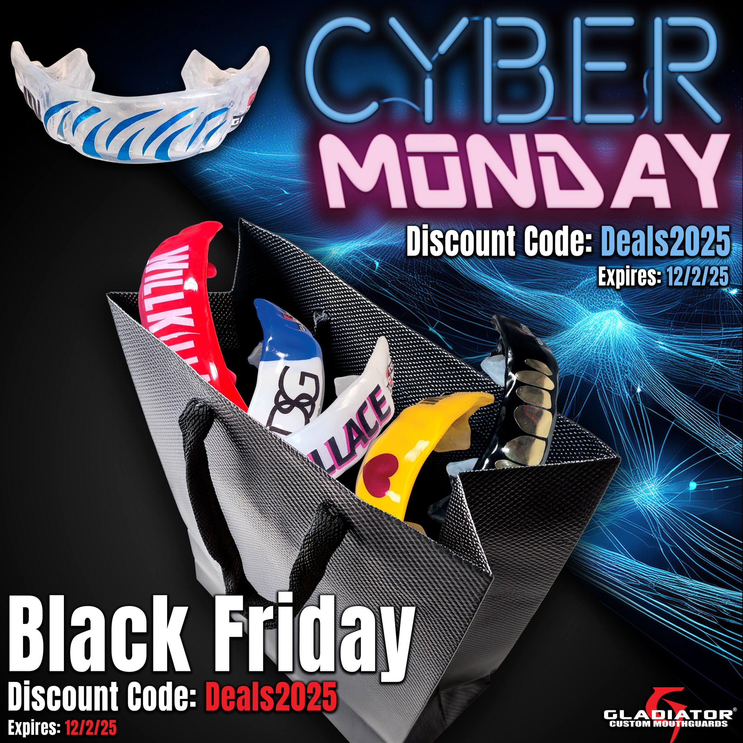 Black Friday 2025 custom mouthguard discount