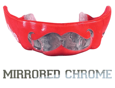 mirrored chrome mouthguard