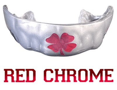 red chrome mouthguard